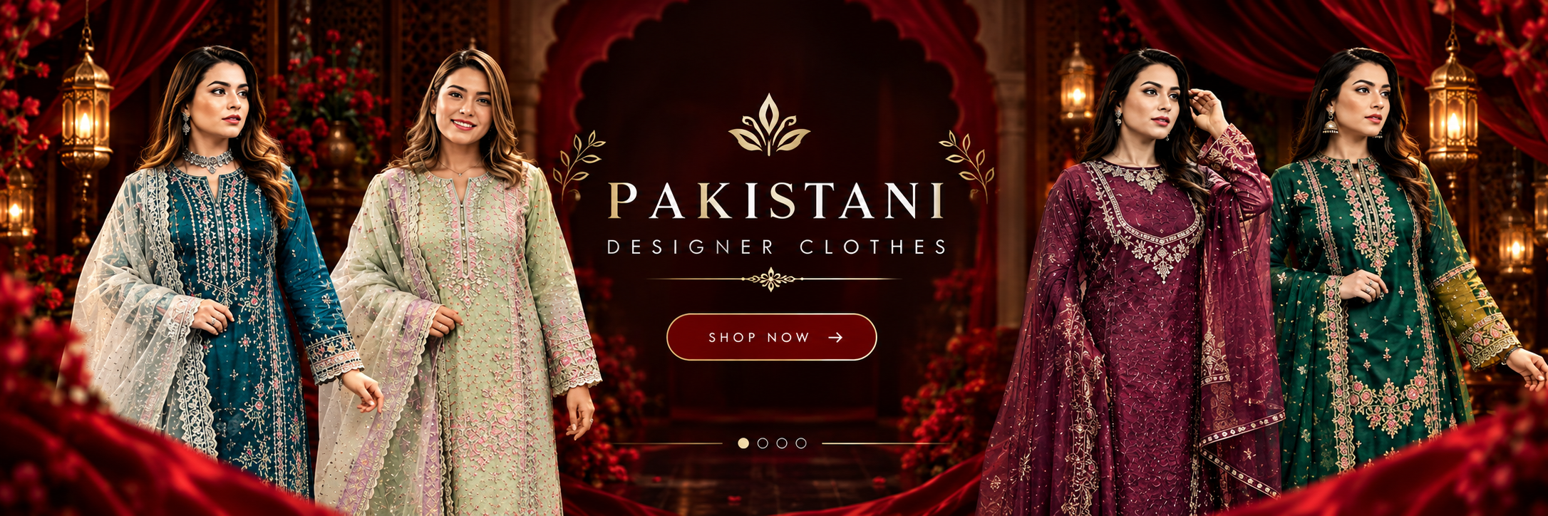 Pakistani Designer Clothes - Oasis Outfit