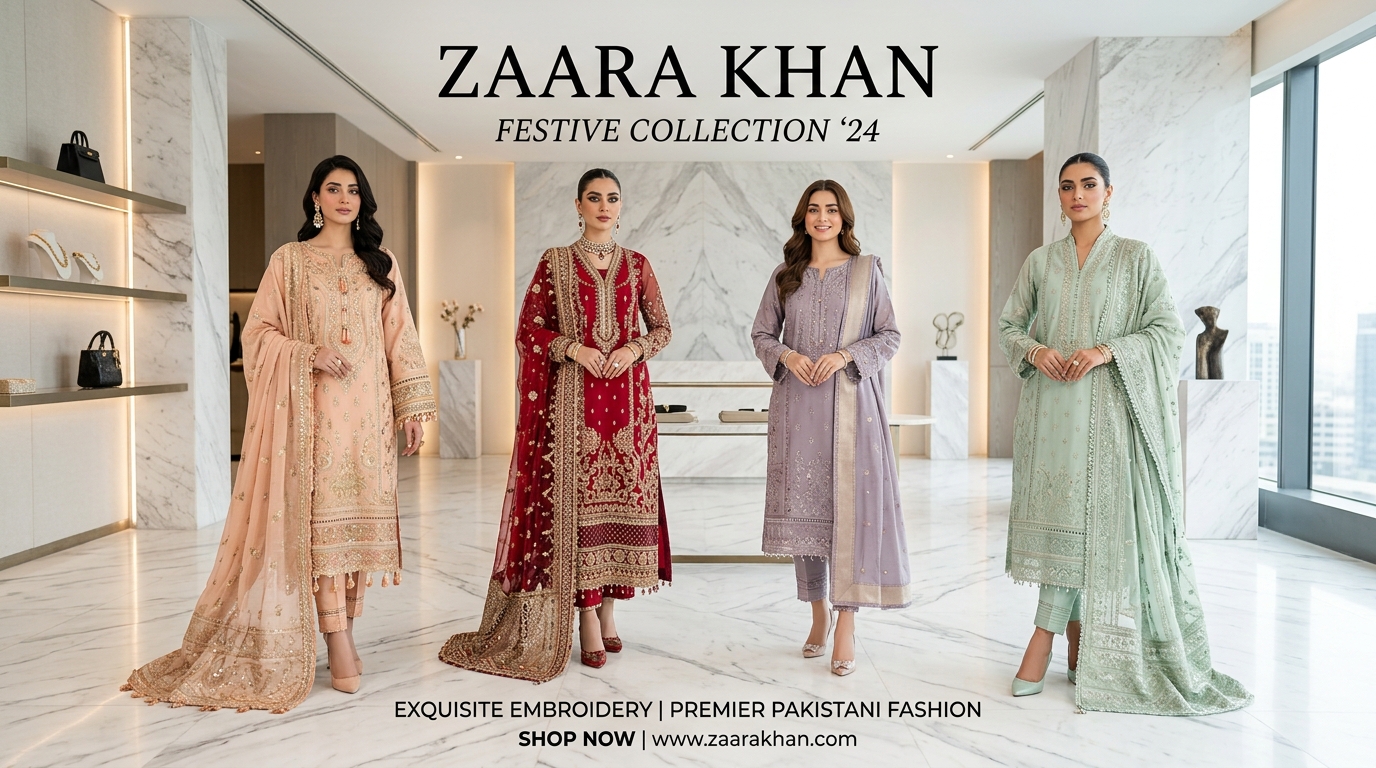 Pakistani Designer Luxury Suits